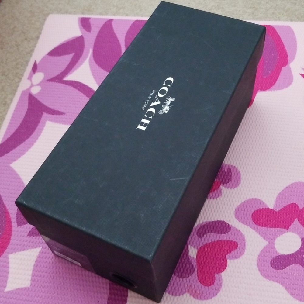 Coach shoe hard box